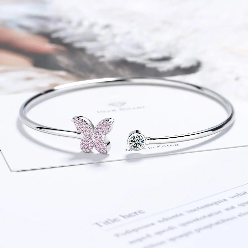 Dragonfly Open Cuff Bangle for Women - Whispers of Grace