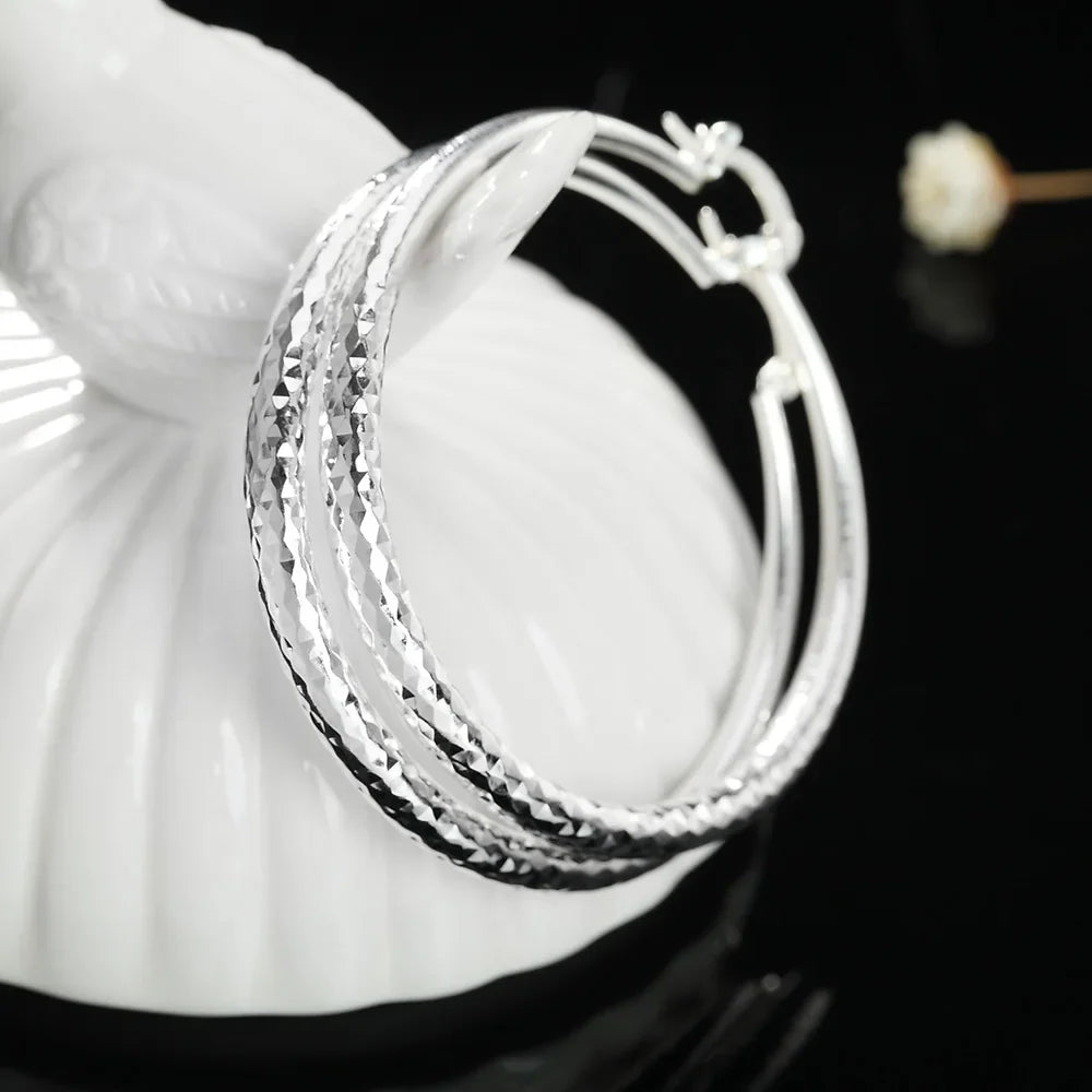 5CM hoop Earrings for Women - Whispers of Grace