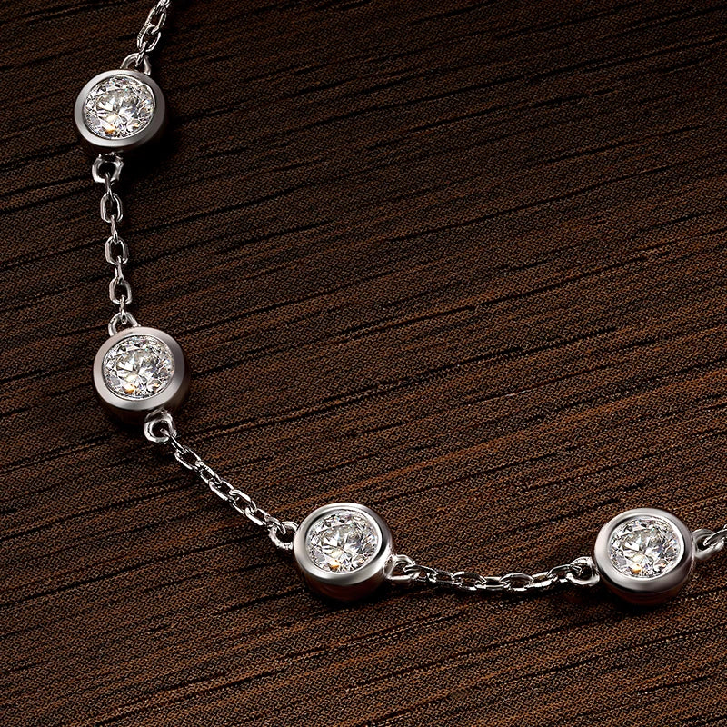 Diamond Tennis Bracelet 4mm 2.4ct - Whispers of Grace