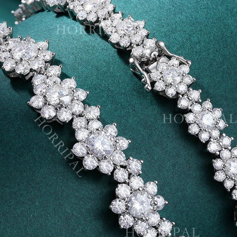 Diamond Elegant Sunflower Necklace, Bracelet & Earrings - Whispers of Grace