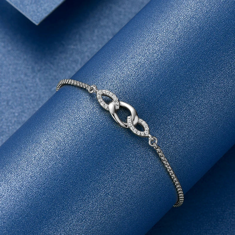 Diamond Adjustable Bracelet For Women - Whispers of Grace